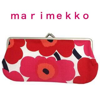 マリメッコ(marimekko)の【marimekko】マリメッコ　がま口ポーチ(ポーチ)