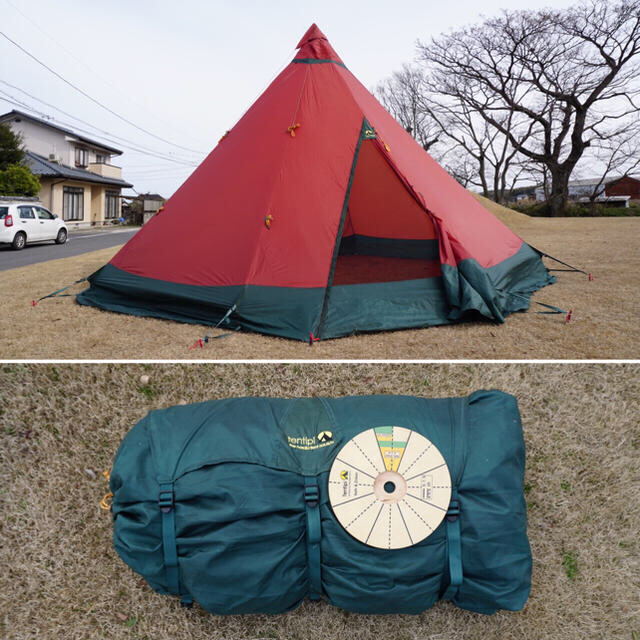 HILLEBERG(ヒルバーグ)のTentipi Nibba 9 light スポーツ/アウトドアのアウトドア(テント/タープ)の商品写真