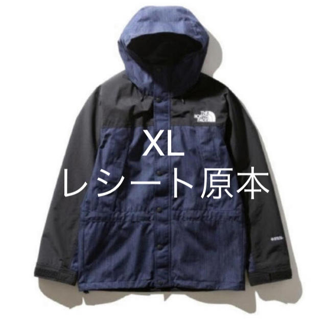 XL ノースフェイス マウンテンライト デニムジャケットメンズ