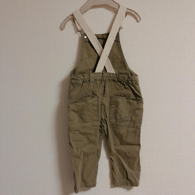 ZARA KIDS(ザラキッズ)のZARA ミリタリー　サロペット キッズ/ベビー/マタニティのキッズ服男の子用(90cm~)(パンツ/スパッツ)の商品写真