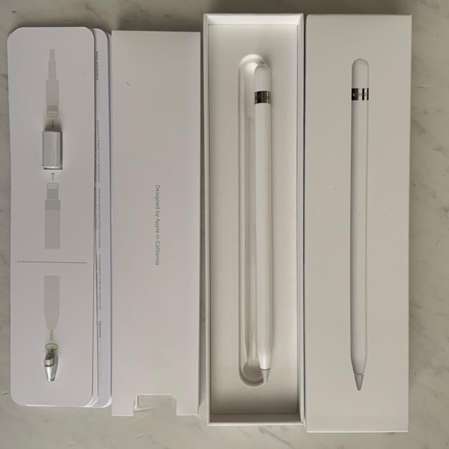 Apple(アップル)のapple pencil アップルペンシル スマホ/家電/カメラのPC/タブレット(PC周辺機器)の商品写真