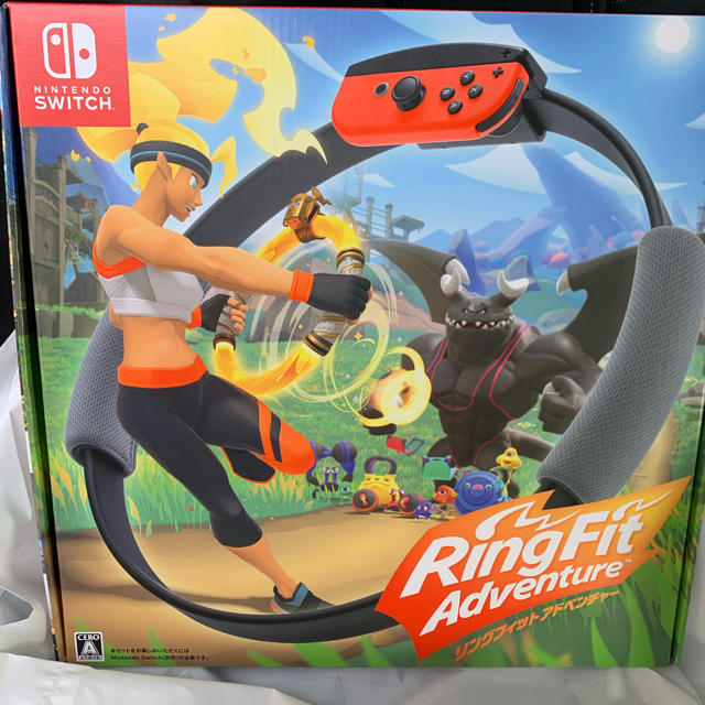 家庭用ゲームソフトリングフィットアドベンチャー Nintendo switch