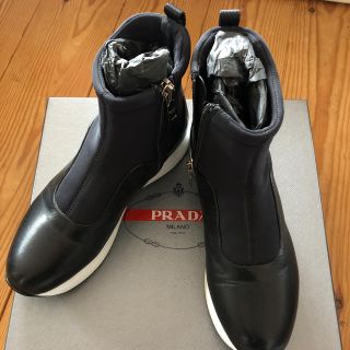 プラダ(PRADA)のPRADA スニーカーブーツ(ブーツ)