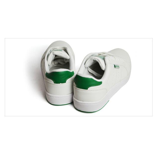 28cm■新品 ホワイト スニーカー 紐靴 カジュアルシューズ adimouse メンズの靴/シューズ(スニーカー)の商品写真