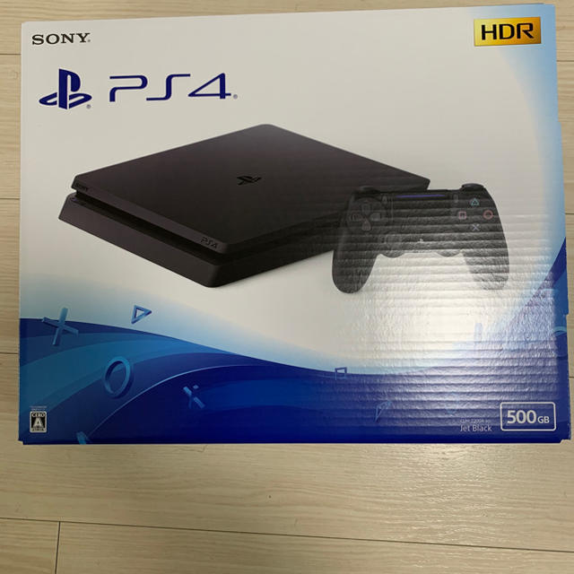 新品未開封★PlayStation4本体CUH-2200ブラック500GB印なし