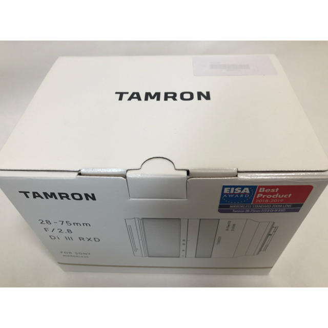 新品未使用　TAMRON 28-75mm F2.8 Di Ⅲ RXD