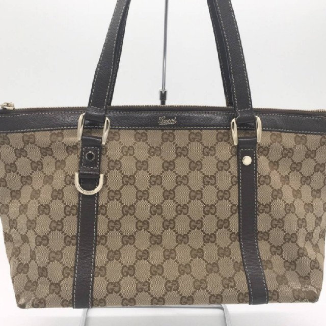 中古直販Gucci - GUCCI キャンバストートバッグ 美品の通販 by お