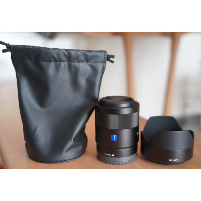 定番 SONY - Sonnar T* FE 55mm F1.8 ZA 美品 保証あり レンズ(単焦点