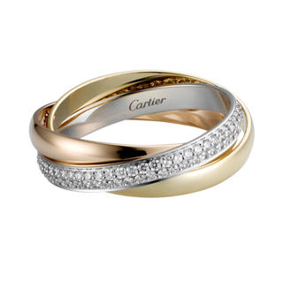 カルティエ(Cartier)のCartier カルティエ トリニティリングSM(リング(指輪))