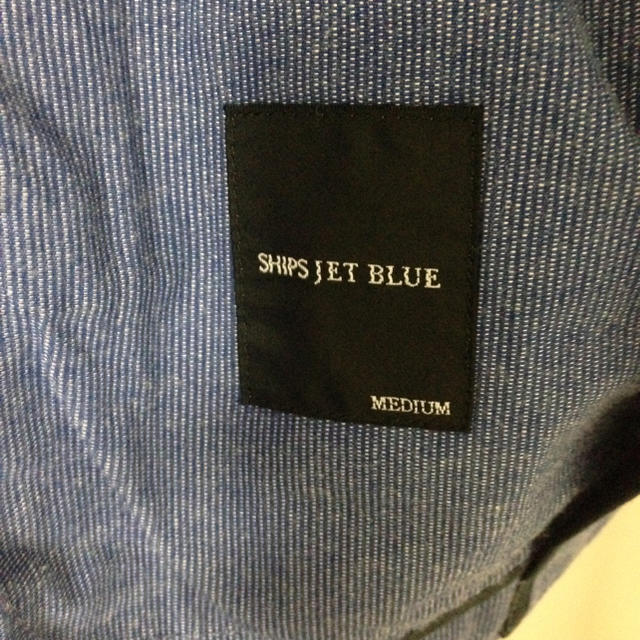 SHIPS JET BLUE(シップスジェットブルー)の【美品】シップス ジェットブルー カバーオール シャツジャケット　SHIPS メンズのジャケット/アウター(カバーオール)の商品写真