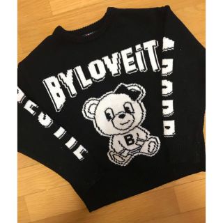 ナルミヤ インターナショナル(NARUMIYA INTERNATIONAL)のbyloveit  120   ニット　即購入可！売り切り！(ニット)