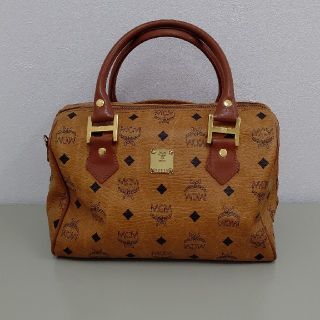 エムシーエム(MCM)のMCM☆モノグラムボストンバッグ☆新品☆ハンドバッグ☆ロゴバッグ(ボストンバッグ)