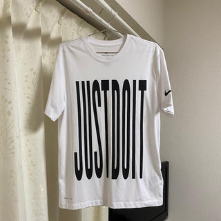 ナイキ(NIKE)のNike ナイキ カットソー Tシャツ JUST DO IT ホワイト 白(Tシャツ/カットソー(半袖/袖なし))