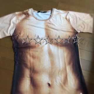 ザ男の裸マッチョTシャツ！(アイドルグッズ)