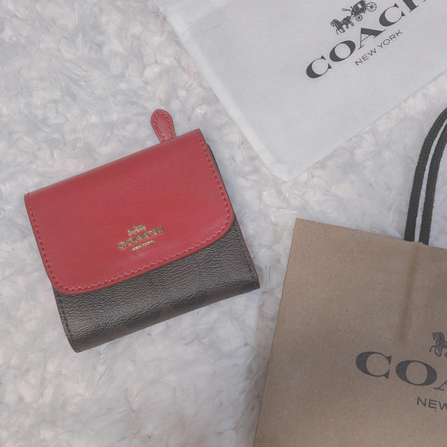 COACHミニ財布ファッション小物