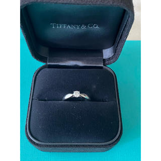ティファニー(Tiffany & Co.)のティファニー　ハーモニー　ダイヤモンド　婚約指輪　11号　プラチナ(リング(指輪))