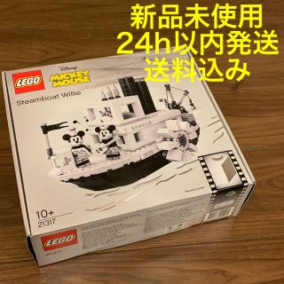 レゴ(Lego)の新品未使用　レゴ　21317 ミッキーマウス　蒸気船ウィリー　90周年記念(模型/プラモデル)