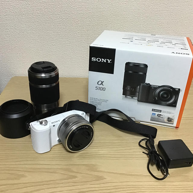 SONY ILCE-5100Y α5100 ダブルズームレンズ　ブラック