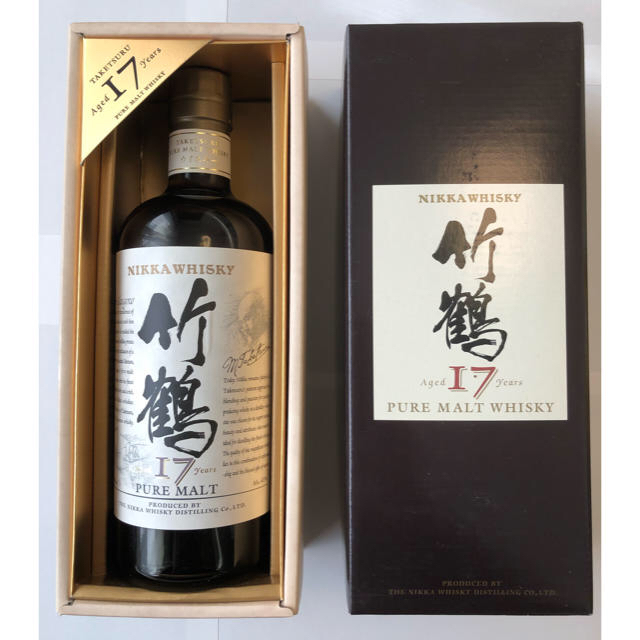 竹鶴１７年　ピュアモルト　旧パッケージウイスキー