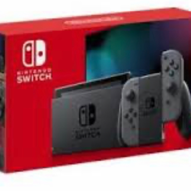 新品送料無料Nintendo Switch 本体 (新モデル)グレー