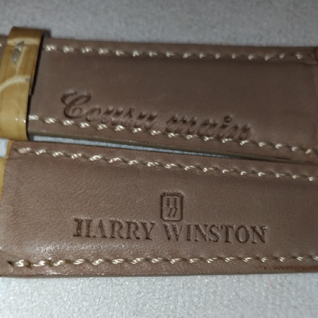 HARRY WINSTON(ハリーウィンストン)のHARRY WINSTONハリーウィンストン時計プルミュエールクロコベルトバンド メンズの時計(腕時計(アナログ))の商品写真