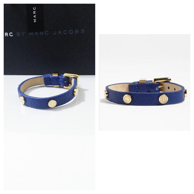 MARC BY MARC JACOBS(マークバイマークジェイコブス)のmarc by marc jacobs レザーブレスレット  レディースのアクセサリー(ブレスレット/バングル)の商品写真