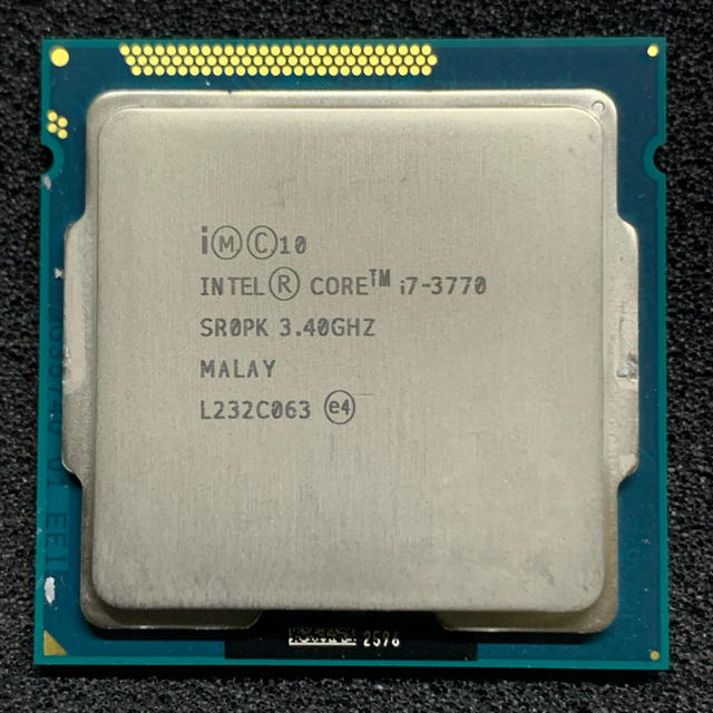 GTA4)Core i7-3770 3.40GHz SR0PK LGA1155 動作品