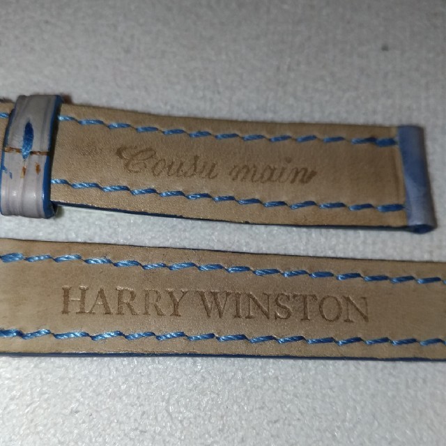 HARRY WINSTON(ハリーウィンストン)のHARRY WINSTONハリーウィンストン時計アベニュークロコベルトバンド レディースのファッション小物(腕時計)の商品写真