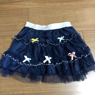 ニシマツヤ(西松屋)の【試着のみ】西松屋 チュールスカート インナーパンツ付 110cm(スカート)