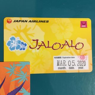 ジャル(ニホンコウクウ)(JAL(日本航空))のJALOALOカード１枚有効期限2020年3月5日(その他)