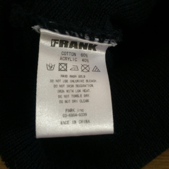 G.V.G.V.(ジーヴィジーヴィ)のFRANK ニット帽 レディースの帽子(ニット帽/ビーニー)の商品写真
