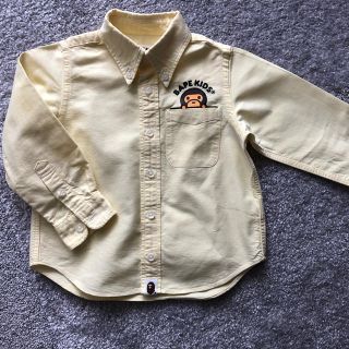 アベイシングエイプ(A BATHING APE)のBAPE KIDS シャツ サイズ100(Tシャツ/カットソー)