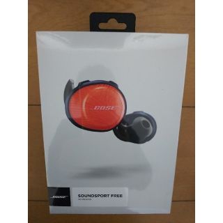 ボーズ(BOSE)の最終出品 『新品未開封』 BOSE SoundSport Free wirele(ヘッドフォン/イヤフォン)