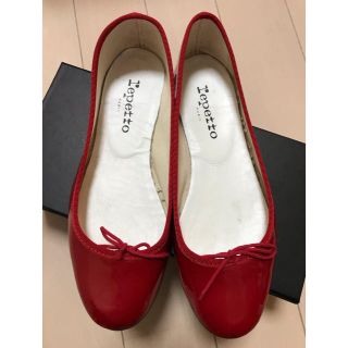 レペット(repetto)のレペット 39 レッド(バレエシューズ)