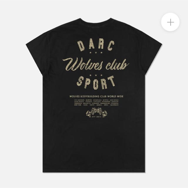 DARC SPORT キャップスリーブT 即完売品