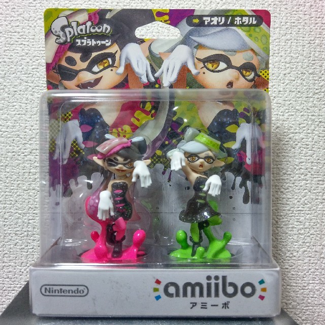 任天堂(ニンテンドウ)のamiibo スプラトゥーン (アオリ/ホタル) エンタメ/ホビーのフィギュア(ゲームキャラクター)の商品写真