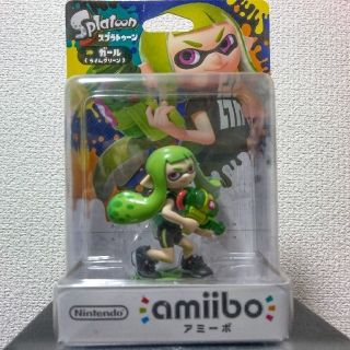 ニンテンドウ(任天堂)のamiibo スプラトゥーン  ガール(ライムグリーン)(ゲームキャラクター)