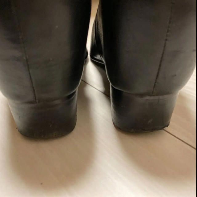 SNIDEL(スナイデル)のスナイデル　ウェッジブーツ　ショートブーツ　ブラック レディースの靴/シューズ(ブーツ)の商品写真