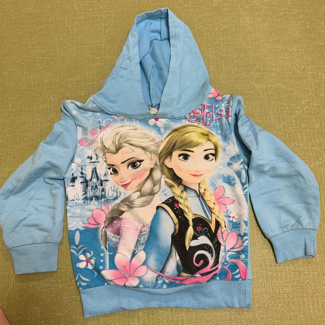 アナ雪のロンT 110cm キッズ/ベビー/マタニティのキッズ服女の子用(90cm~)(Tシャツ/カットソー)の商品写真