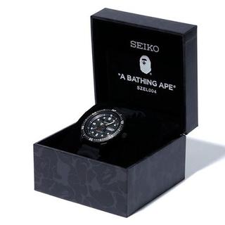 アベイシングエイプ(A BATHING APE)のBAPE x SEIKO MECHANICAL DIVERS WATCH 新品(腕時計(アナログ))