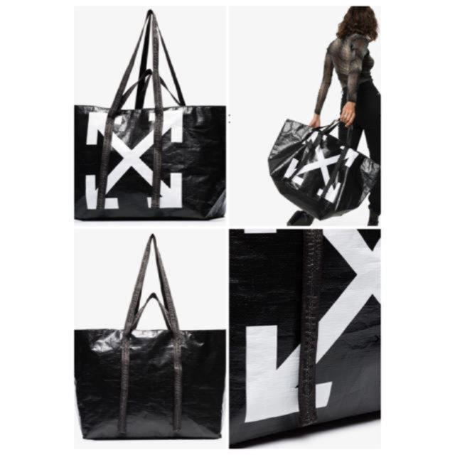 OFF-WHITE(オフホワイト)のoff-white Arrows Commercial Tote オフホワイト レディースのバッグ(トートバッグ)の商品写真