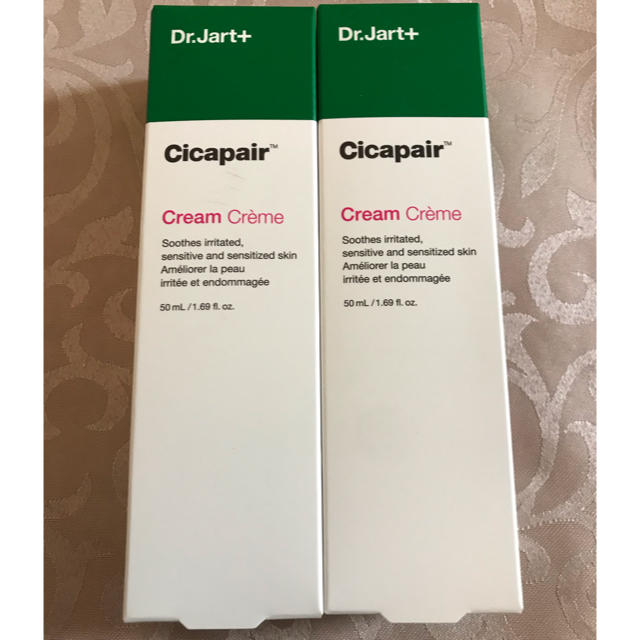 Dr. Jart+(ドクタージャルト)の【新品】ドクタージャルト New 2世代 シカペアークリーム 50ml x2 コスメ/美容のスキンケア/基礎化粧品(フェイスクリーム)の商品写真