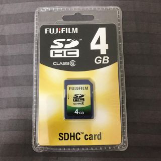 フジフイルム(富士フイルム)のSDHCカード　4GB(その他)