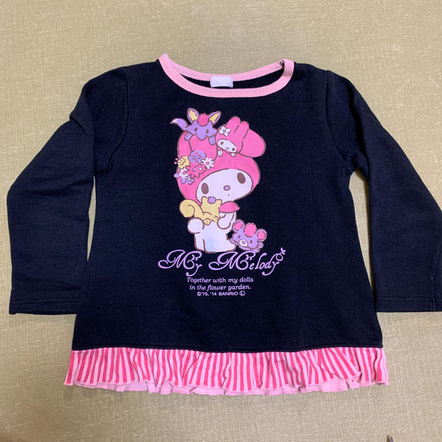 マイメロ ロンT 120cm キッズ/ベビー/マタニティのキッズ服女の子用(90cm~)(Tシャツ/カットソー)の商品写真