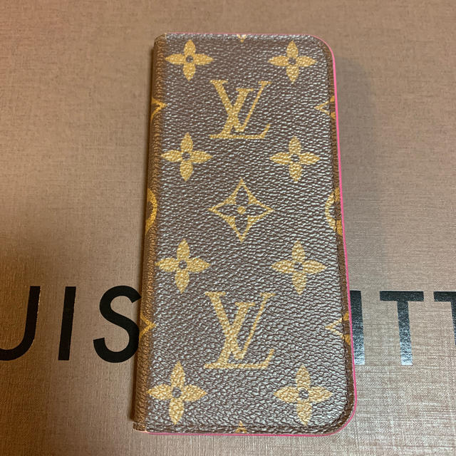 LOUIS VUITTON - 【正規品】ヴィトン  iphone 6,7,8 ケース　ピンク　イニシャル入りの通販