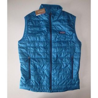 パタゴニア(patagonia)のパタゴニア NANO PUFF VEST ナノ パフ ベスト blue S(ダウンベスト)