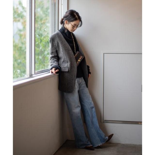 L'Appartement DEUXIEME CLASSE(アパルトモンドゥーズィエムクラス)の18AW JANE SMITH × Plage HERRIN ジャケット レディースのジャケット/アウター(ノーカラージャケット)の商品写真