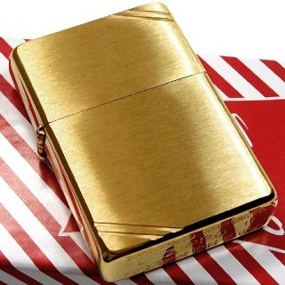 ジッポー(ZIPPO)の(送料込み)ZIPPO/1937復刻/ゴールドブラス/スラッシュ/◇新品◇ジッポ(タバコグッズ)