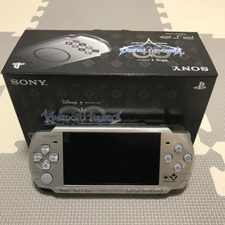 PSP-3000本体キングダムハーツエディション＆バースバイスリーブ☆ジャンク品