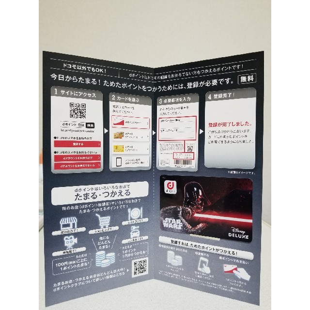 Disney 限定 スターウォーズデザインdポイントカードの通販 By Akindow S Shop ディズニーならラクマ